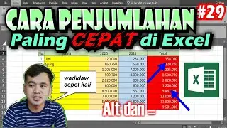 The Fastest Addition Method in Excel #29
