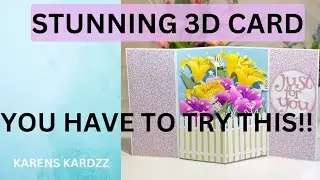 YOU HAVE TO TRY THIS!! / EASY 3D GATEFOLD DESIGN