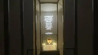 First Homo Sapiens Skull 315000 years at Maroc Pavilion Expo 2020 Dubai 24.10.2021