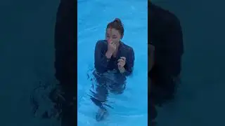 jumping into the pool in jeans and sneakers #wet #swimming #pool
