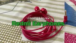 Redmi Earphones High Definition Dynamic Bass Unboxing & Review