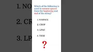 SQL Quiz 10 | Oracle SQL Quiz | SQL interview questions and answers