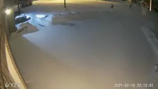 Some snow in Indianapolis
