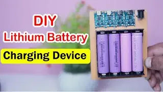 DIY Lithium Battery Charging Device using TP4056 | Fast Charging
