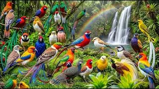 Amazon Jungle Birds | Untamed Nature 🦜🦩🦚🌊🌈 