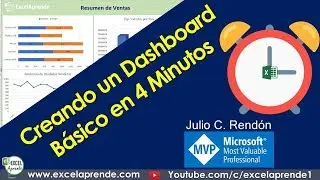 Creating a Basic Dashboard in 4 Minutes | Learn Excel