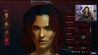Pokimane finds out about the customization in Cyberpunk