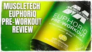 EUPHORiQ de MUSCLETECH. | El pre entrenamiento inteligente más limpio del mundo.