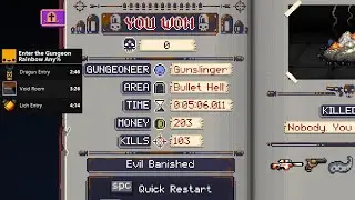 EtG Speedrun Rainbow Hell% (05:06) [WR]
