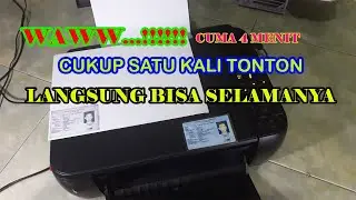 Cara Foto Copy KTP Bolak Balik Menggunakan Printer Canon MP287