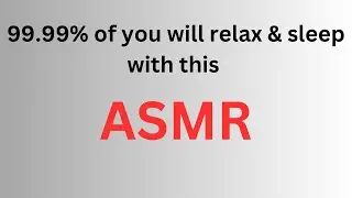 ASMR Spa Relaxation, works 99.99% to relax. Therapy! Sleep relaxation!