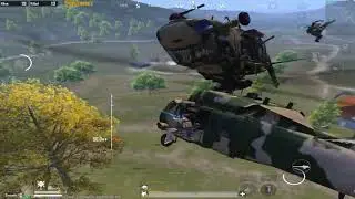 PUBG2022 | Ran over by a Helicopter | Funny moments