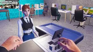 AKU SEWA KASIR CANTIK DI WARNET INDOMARETKU! Internet Cafe & Supermarket Simulator 2024 GAMEPLAY #2