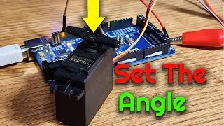 How to Adjust and Set Your Servo Motor Angle with Arduino - A demo for beginners