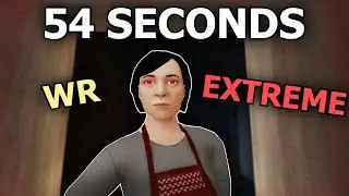 Extreme Speedrun - 54 SECONDS - Glitchless - (SchoolBoy Runaway) - Gate Escape Ending 3/8