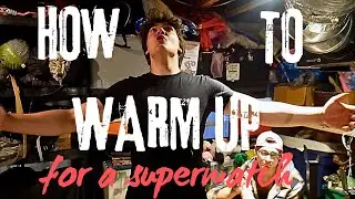 How to WARM UP before a SUPERMATCH w/ @audenlarratt & @milolarratt  #armwrestling