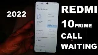Redmi 10 prime call waiting service active solution 100% done !
