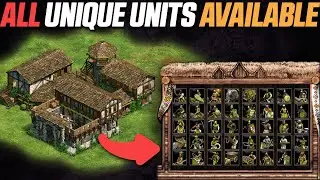 Age Of Empires 2 but we can train EVERY Unique Unit