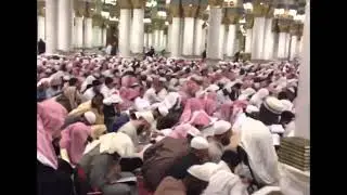 When Sh Abdul Muhsin al-Abbad suddenly handed out 1000 Riyals (£200/$300) to each of his students.