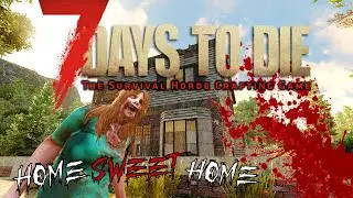 MY FIRST HOME HAS A BUNKER! | 7 Days To Die In 2021 | Episode 2
