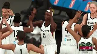 NBA 2K23 | Seattle Strom vs Las Vegas Aces - WNBA Gameplay 6/15/2023 (2/2)
