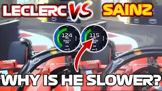 Why Is Charles Leclerc SO MUCH FASTER Than Carlos Sainz?