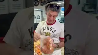 Н Цискаридзе снова в супермаркете..лето!отпуск!