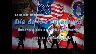 11 de noviembre Día de los Veteranos