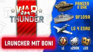 Install War Thunder Launcher mit Boni ⚡ Client Anmeldung ⚡ War Thunder Kostenlos Spielen 2024