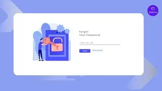 Forgot password page in HTML, CSS | @sitezoon | Full Source Code Link In Description | #html #css