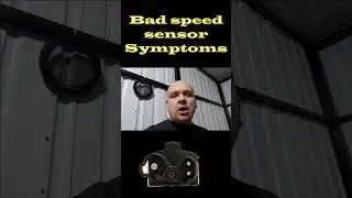 The symptoms of a bad speed sensor