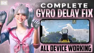 New BGMI Gyro Delay Fix VIVO REDMI REALME OPPO POCO| How To Fix Gyroscope Delay in BGMI FixGyroDelay