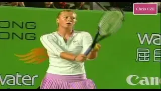Maria Sharapova v. Elena Dementieva 2007 Hong Kong SF highlights