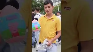 Coole Freude für diesen Schüler 🎁 wenn er nicht JA sagt! #youtubeshorts