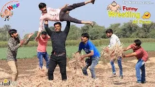 WWE FIGHT ! LATEST INDIAN ONION FARM FUNNY VIDEO