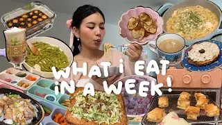 what i eat in a week living alone (summer edition🐬🧃🍒🌞🐛)