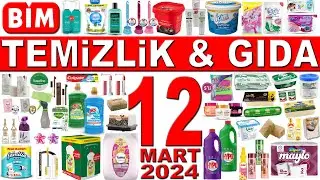 BİM BU HAFTA TEMİZLİK KOZMETİK VE GIDA | BİM 12 MART 2024 KATALOĞU | BİM BAKKALİYE | BİM İNDİRİMLERİ