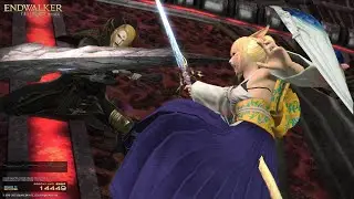 FFXIV - Me trying to ENDWALKER Benchmark Trailer / FF14 暁月の終焉 ベンチマークトレーラー回してみた