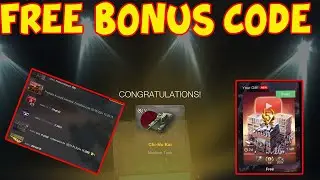 WotB FREE BONUS CODE ! Free PREMIUM TANK !