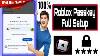 How To Add Passkey On Roblox (2024) | How To Set Up Passkey In Roblox Beginners Guide