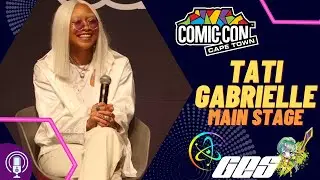 Tati Gabrielle Main Stage Panel Highlights at Comic Con Cape Town