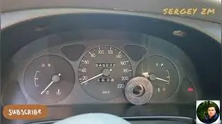 Как заставить стрелку приборов бензобака DAEWOO SENS (LANOS) опуститься до нуля!
