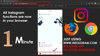 how to use Instagram on PC browser  🤯