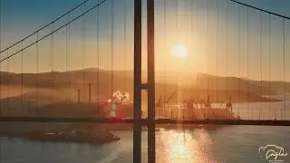 Osmangazi Köprüsü - Gün Doğumu - Sunset - Drone
