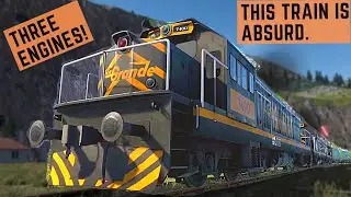 [DV] HAULING A REAL LIFE SIZED TRAIN IN DERAIL VALLEY!