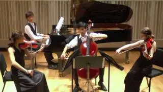 BRAHMS' Piano Quartet No. 3 - Colburn School Honors Quartet