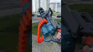 Пулемет с мягкими пулями🔥Обзор Bazumi