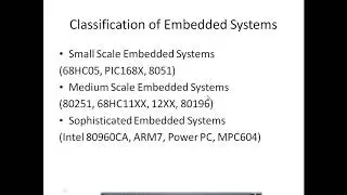 Embedded Processor also discuss difference between CISC & RISC