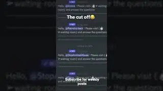 The cut off😂 