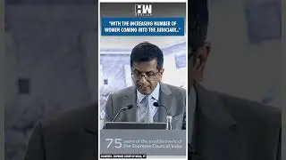 #Shorts | "With the increasing number of women coming into the judiciary..." | CJI DY Chandrachud